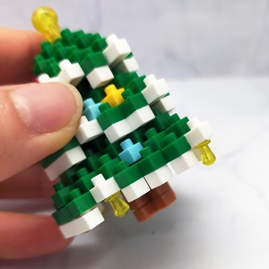 Ensemble de blocs de construction d'arbre de Noël miniature, briques en polybag, jouet DIY, bâtiments modernes en plastique, kits de modèles 20 147, unisexe, 14 ans et plus - Product Image 6