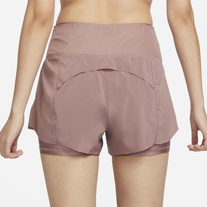 Shorts de sport et de fitness à séchage rapide, design color block, taille haute élastique, avec logo personnalisé, service OEM de haute qualité, élégants - Product Image 2