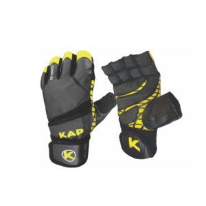 KAP 55 Series Half Finger Leather Fitness <b>Gloves</b> Adjustable Wrist Strap Weight Lifting Gym Training Breathable Non-Slip - Product Image 6