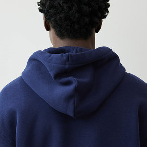 Sweat à capuche épais et chaud pour homme, style décontracté et tendance, couleur unie, idéal pour le quotidien - Product Image 5