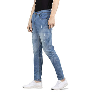 Pantalones Vaqueros Versátiles para Uso Diario, Elegantes, Duraderos, Cómodos, de Diseño Casual, Corte Recto, Cintura Media, Ligeros, 100% Algodón Tejido - Product Image 2