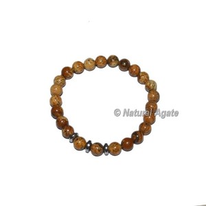สร้อยข้อมือหินฮาวไลท์สีขาวพร้อมจี้เรกิขายส่ง – สร้อยข้อมือคริสตัลประดับลูกปัดฮาวไลท์ธรรมชาติ - Product Image 4