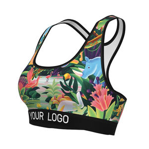 Professional Seamless Ribbed Sports Bra Wireless Padded Workout Bra Breathable Gym Fitness Crop <b>Top</b> USA Europe Trend Style 2026 - Product Image 6