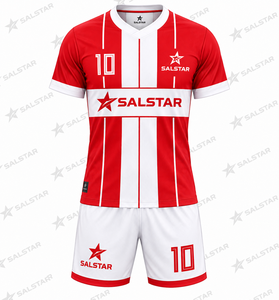 เสื้อฟุตบอล Salstar รุ่นใหม่ ชุดยูนิฟอร์มฤดูร้อน สุดฮิต โลโก้ทีม สปอนเซอร์ ปรับแต่งได้ ระบายอากาศ แห้งเร็ว คุณภาพดี ขายดี - Product Image 3