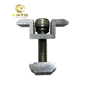 Vntech ขั้วบวกสีขาวขุ่นอุปกรณ์เสริมแผงโซล่าเซลล์อุปกรณ์เสริมสำหรับติดตั้งแผงโซลาร์เซลล์วัสดุ A6005-T6ระดับโลก - Product Image 4