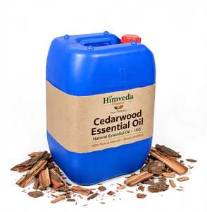 HIMVEDA ORGANIC 100% Pure Cedarwood Essential Oil <b>Steam</b> Distilled Natural & Pure Wholesale Bulk - Product Image 5