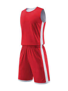 Uniforme de Baloncesto Personalizado de Alta Calidad, Transpirable, de Verano, para Hombre, de Poliéster, Reversible, de Manga Corta, Estampado para Deportes - Product Image 4