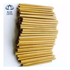 Pajitas de Bambú Duraderas, MUY VENDIDAS, para Bebidas y Servicio de Bebidas en Restaurantes - Product Image 5