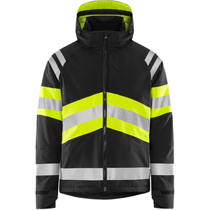 Veste de sécurité haute visibilité personnalisée pour les travailleurs, design sur mesure avec fermeture éclair de haute qualité et poches pour outils. - Product Image 1