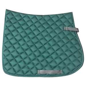 Tapis de selle de dressage en coton doux de haute qualité avec sangle de maintien, doublure en maille personnalisée pour la compétition d'équitation western - Product Image 3