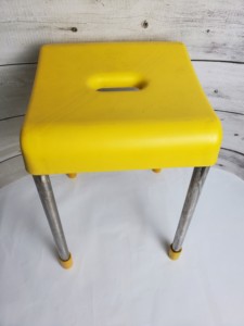 Chaise moderne en aluminium avec pieds en acier de haute qualité 34x22x30cm tabouret de maison pouf pour salon entrepôt service OEM disponible - Product Image 6