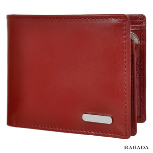 Portefeuille personnalisé en cuir de vache véritable 100% de meilleure qualité, protection RFID au prix de gros - Product Image 5