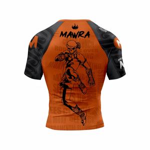Camiseta de Compresión Rashguard Personalizada para Muay Thai, Unisex, BJJ NoGi, Entrenamiento de MMA, Manga Corta, Ecológica - Product Image 3