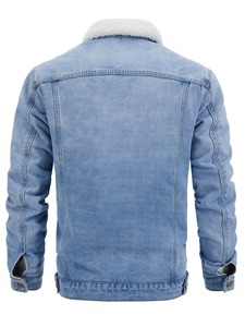 Denim Jackets High Quality Men's Classic Design Outdoor Casual Streetwear Fashion Denim Jackets Single Breasted <b>Button</b> Closure - Product Image 2