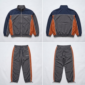 Conjunto Deportivo de 2 Piezas, Chaqueta Cortavientos Personalizada para Hombre, Nailon, Venta al Por Mayor, Fabricante con Logotipo OEM - Product Image 6