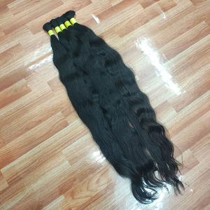 Cheveux humains vierges bruts d'Inde du Sud de 34 pouces – Cuticules alignées, non traités - Product Image 1