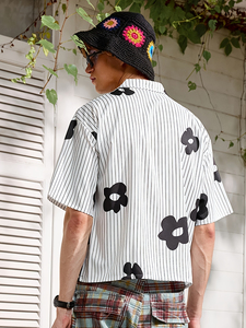 T-shirt court premium pour homme, coupe ample, en coton épais, personnalisable, style streetwear, fabricant de vêtements, t-shirts boxy - Product Image 4