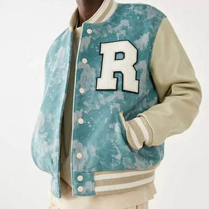 Veste universitaire personnalisée unisexe, style streetwear, fournisseur de marques privées - Product Image 4