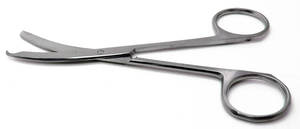 Kit chirurgical SPENCER, ciseaux en acier inoxydable pour la transplantation capillaire et la chirurgie ORL, certifié ISO13485, manuel - Product Image 2