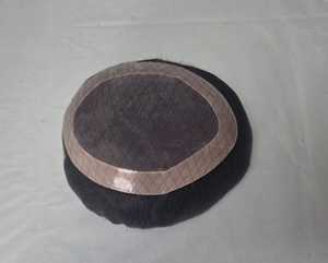 Black <b>Round</b> <b>Cushion</b> With Brown Trim Textured Surface Decorative Pillow - Product Image 5