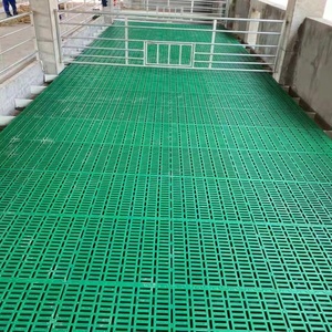 พื้นโรงเรือนแกะแพะคุณภาพสูงแบบมีร่อง ขนาด 1000*500 มม. พื้นพลาสติกสำหรับฟาร์มแกะและแพะ - Product Image 5
