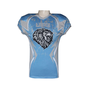 Superior American Football Jersey Full Sublimation Polyester Fabric Team Uniform Custom American Football Jersey High Durability - Product Image 1