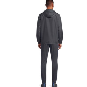 Classic Men <b>Wind</b> <b>Breaker</b> Suit Breathable Athletic Outfit For Fitness Walking Travel Outdoor Activities And Casual Wear - Product Image 3