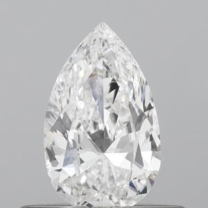 Diamante Cultivado en Laboratorio de Corte Ideal en Forma de Pera de 0.38ct, D VS1, Certificado IGI CVD - Product Image 1