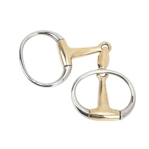 Mors de cheval en acier inoxydable de haute qualité, les plus vendus, durables, avec grand anneau buccal, conçus pour l'équitation - Product Image 6