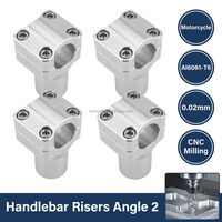 Support mural universel pour caméra de vidéosurveillance en aluminium anodisé Al6061-T6 usiné CNC OEM, avec filetage 1/4-20, pièces de sécurité