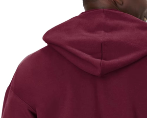 Sweat-shirt à capuche en molleton uni pour homme, coupe classique, décontracté, automne, coton, avec poche - Product Image 4