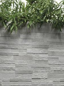 Revêtement mural extérieur en grès naturel gris Kandala, style moderne - Product Image 5