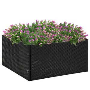 Macetas y Jardineras Transparentes y Negras para Plantas - Product Image 1