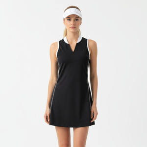 Vestido de Tenis Personalizado para Mujer, Corte Ajustado, Poliéster de Secado Rápido y Transpirable, Uniforme de Pickleball, Fabricante OEM - Product Image 2