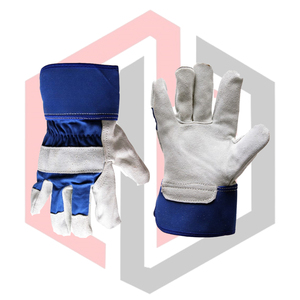 ถุงมือช่างซ่อมบำรุงเสริมความแข็งแรง หนังแท้ ทนทานต่อการฉีกขาด ระบายอากาศได้ดี ป้องกันไฟฟ้าสถิต ปราศจากซิลิโคน ปราศจากแป้ง ป้องกันแรงกระแทก ถุงมือกันไฟ - Product Image 4