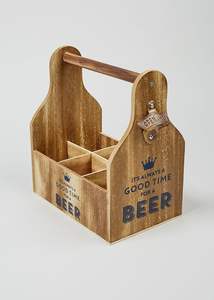 Support à bouteilles en bois pour comptoir de cuisine, support de rangement pour bouteilles de vin, support en bois naturel fait main pour table à manger - Product Image 6