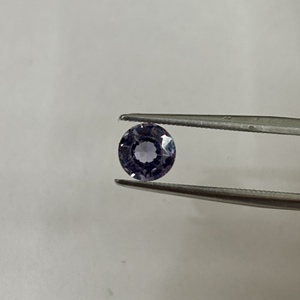 Alexandrite cultivée en laboratoire, pierre précieuse en vrac, saphir de forme ronde # 45 - Product Image 4