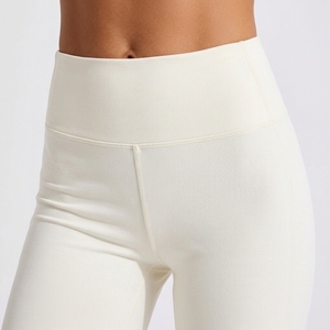 Custom Women's Yoga Set 3 Piece Slim Fit High Stretch <b>Sweat</b> Wicking Fitness Sportswear Crew Neck Backless Spandex/Nylon - Product Image 6