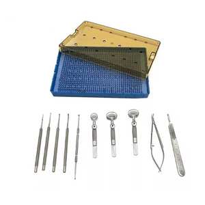 Kit de curettes pour chalazion en acier inoxydable, instrument chirurgical ophtalmique pour interventions oculaires et usage clinique - Product Image 3