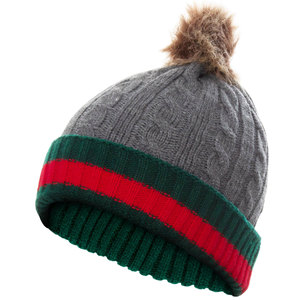 Gorro de Invierno de Punto Grueso, Elástico, Cálido y Acogedor, Unisex, para Exteriores, Informal, con Borde Acanalado Clásico, Gorro Suave - Product Image 6