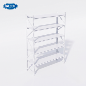 OneTech 5 tiers Metallic Steel Warehouse MEDIUM-DUTY <b>RACKING</b> 500kg Load Capacity Corrosion Protected for Garage <b>Storage</b> - Product Image 2