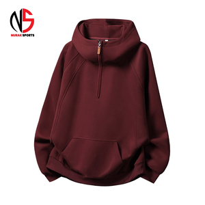 เสื้อฮู้ดดี้ผ้าฟลีซคอตตอน 100% คุณภาพพรีเมียม แห้งเร็ว ระบายอากาศดี สไตล์ลำลอง สำหรับผู้ชาย ขายส่งที่ NURAK SPORTS 2026 - Product Image 4