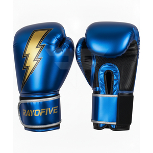 PU Leather Custom Logo Personalized Competition <b>Gloves</b> Wholesale Boxing <b>Gloves</b> PU Leather Custom Logo Training <b>Gloves</b> - Product Image 2