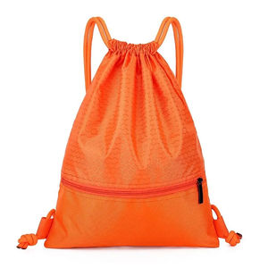 Sac à dos de sport imperméable en Oxford unisexe pour activités de plein air avec poche à cordon et système de transport pliable - Product Image 3