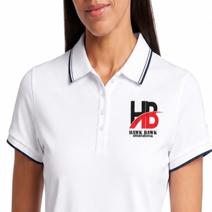 Polo Deportivo para Mujer, Tela Suave, Ajuste Cómodo, Transpirable, Secado Rápido, Estilo Moderno, Polo Casual para Mujer - Product Image 4