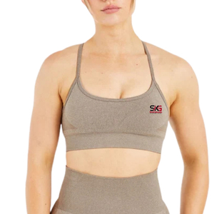 Sujetador Deportivo Sin Costuras para Mujer, Elástico, Transpirable, de Alto Soporte, para Ejercicio, Fitness, Gimnasio, Running, Yoga - Product Image 1
