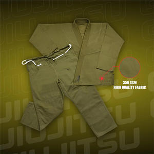 OEM BJJ Gi Kimono de jiu-jitsu brésilien avec logo personnalisé uniforme d'entraînement léger vêtements d'arts martiaux durables en coton doux - Product Image 6