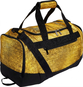 Bolsa de Viaje de Lona Estilo Europeo, Gran Capacidad, Resistente al Agua, para Hombre, Equipaje de Fin de Semana, Cierre de Cremallera, Forro de Poliéster, para Fitness - Product Image 2