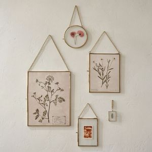 Modern Metal Mirror <b>Frame</b> With Chain Hanging Lightweight Design - Product Image 2