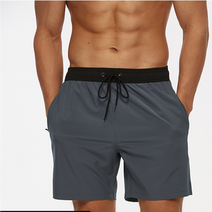 Shorts de sport décontractés pour hommes, en toile respirante, coupe haute, coupe-vent, séchage rapide, pour l'été, style hip-hop, personnalisables, vente en gros - Product Image 2